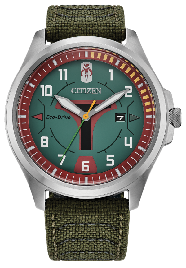 Citizen Star Wars Boba Fett Eco-Drive Green Nylon Watch